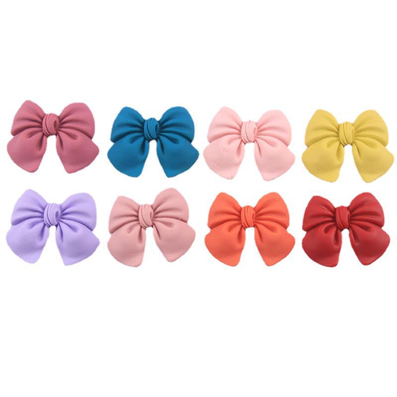 Wholesale Color Bow Resin Cream Glue Phone Case